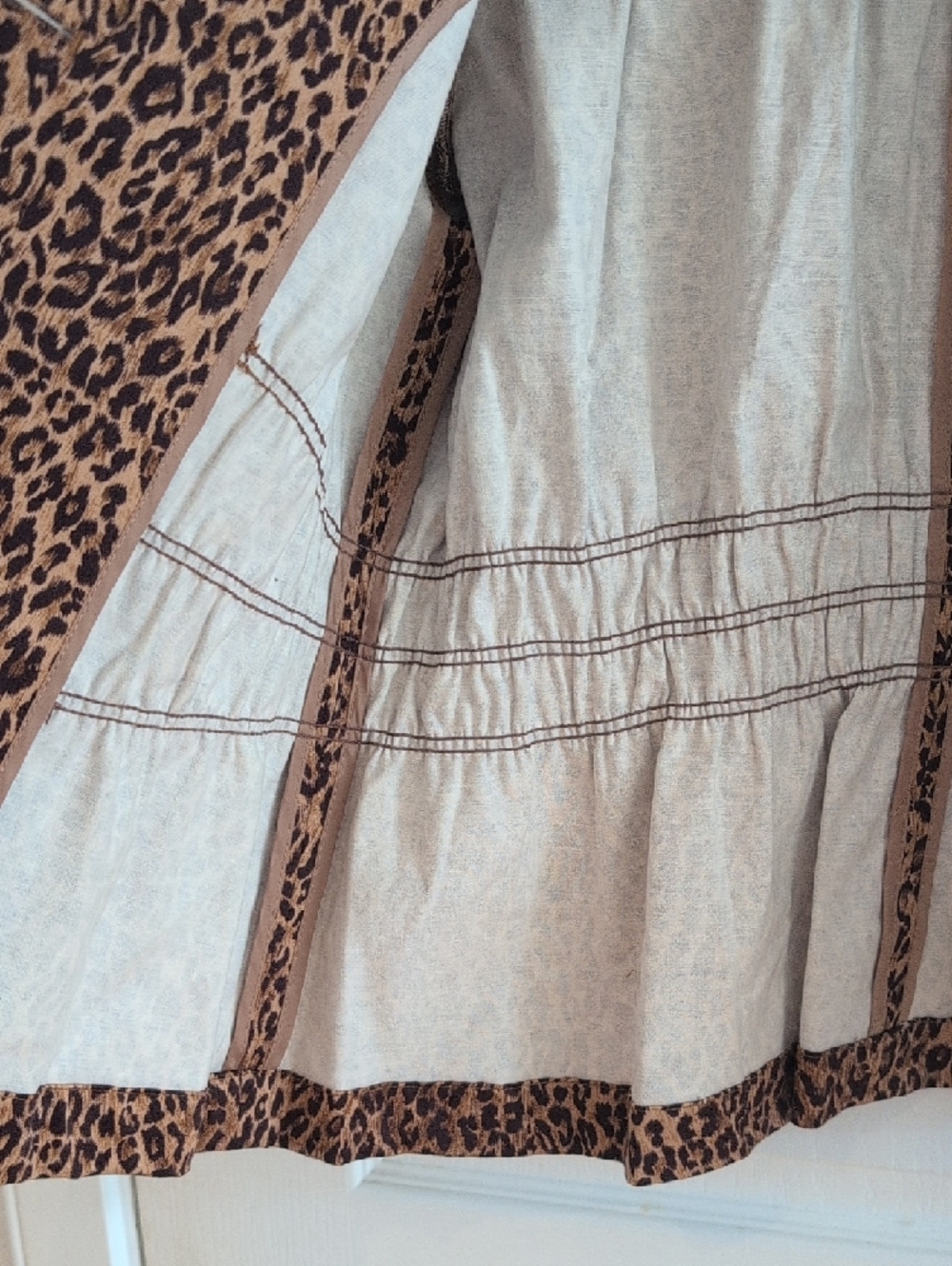 337 -Joan Rivers Leopard Jacket • Cinched Waist • Cool‑Chic Statement - Picture 5 of 10